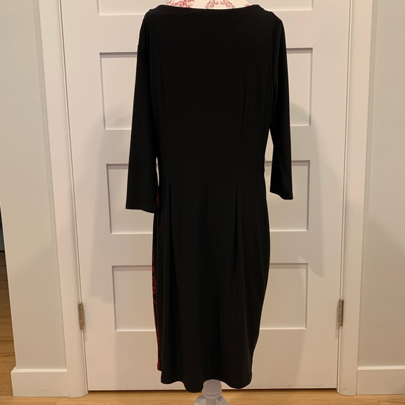 EUC Beautiful Rouched Jones New York Dress - Picture 3 of 4